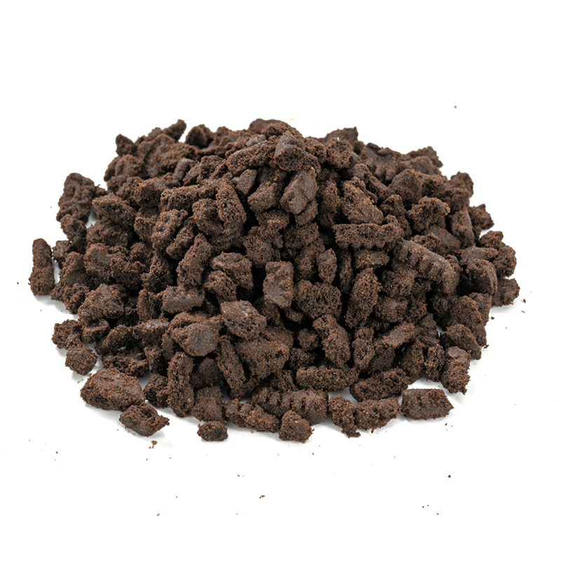 Galleta desmenuzada mediana con cacao Galleta desmenuzada mediana con cacao