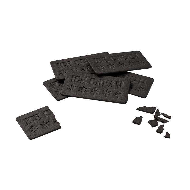 Galletas Crujientes De Cacao Rectangulares Galletas Crujientes De Cacao Rectangulares
